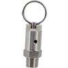 Jiuvaso Valvola di per fusto di birra 1/4 maschio NPT, professionale, facile da installare, robusta, raccordi fai da te per fusti di birra, 100 Psi