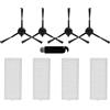 LOKLNEYK Spazzola principale e laterale, filtro HEPA e mocio - Accessori compatibile con Polaris PVCR 6001 IQ Home Aqua, compatibili con robot aspirapolvere Beko VRR80214VB/VRR94314VB(034)