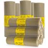 Leonardo Fai Da Te - Grandi sacchi spazzatura 55x70 200 sacchetti, sacchi ambra resistenti - 100% plastica riciclabile, sacchi resistenti e robusti - 100% Made in Italy.