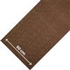 Olivo Tappeti OLIVO.shop Tappeto Cucina Antiscivolo Lavabile, Passatoia Cucina e Corridoio, Tinta Unita Effetto Rattan, al Metro, Passatoia Cucina ROTOLO REFLEX (MARRONE, 50x150 cm)