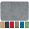 Olivo Tappeti OLIVO.shop TEKNOS Tappeto magico assorbi acqua, Zerbino asciugapassi per interno, Tappeto ingresso casa, varie misure e colori (50x90 cm, GRIGIO)