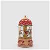 EDG Enzo De Gasperi Decoro Natale Giostro H 23 Cm D 11,5 Cm Musica MOV LED Multicolor