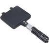 Widybord 1 PZ Double Sided Sandwich Maker, Cast Iron Pie Maker Con Anti Scottatura Maniglia Campfire Attrezzature da Cottura Torta Torta In Lega di Alluminio