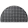 VIVOL Tappeto in gomma forata - 45x75 cm - Semicircolare
