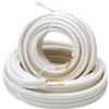 BRICOQUI Tubi in rame kit impianti condizionamento 10 MT rame Ø1/4 + 10 MT Ø3/8 climatizzatore Spessore 0.80 mm
