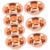 VALICLUD Set 7 Pezzi Ciotola Acqua in Rame per Meditazione Yoga, Ciotola Tibetana Decorativa Multifunzionale dallo Stile Retro Distintivo