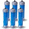 FILTRIACQUAITALIA Bombole Co2 600 gr. Usa e Getta per Gasatori Acqua e Refrigeratori Attacco 11 mm passo 1 mm