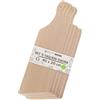 Mottiwood Set 5 Taglieri da Cucina con Manico, 100% Legno Faggio, Perfetto per Tagliare e Servire, Dimensioni 40x20x2hcm, Alta Resistenza, Made in Italy