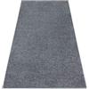 rugsx Moquette semplice SANTA FE per camera, soggiorno, camera da letto, tappeto, grigio, 300x400 cm