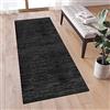 QQrunner Tappeto Passatoia Cucina Antiscivolo Lavabile 100x200cm Nero Moderno Astratto Tappetino Runner Tappeti Runner per Salotto Corridoio Ingresso, Larghezza 40-120cm