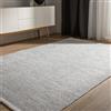 benuta Basic Tappeto cotone lavorato a mano Ron - Beige/Nero 160x230 cm - 100% cotone - Design: Uni, Minimalista, Natural Living - Facile cura per salotto e stanza