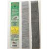 ELETTROCASA Filtro Aria CO4 CONFEZIONE N° 2 FILTRI ELETTROSTATICI PER CLIMATIZZATORI ARIA LG LS L126DHL - 29.5 CM X 4.8 CM - PLLASTICA E ALLUMINIO