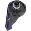 TIAJTHYD Coperchio terminale della spazzola a rullo for Dyson V6 V7 V8 V10 V11 V15, parti di ricambio laterali del tappo terminale dell'aspirapolvere