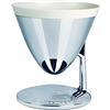 BUGATTI, Uma, Bilancia da Cucina Digitale con Timer, Display Elettronico, Ciotola Pesa Alimenti rimovibile, Portata massima 3kg, Design elegante (Cromo)