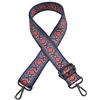momo mo Cinghie di Ricambio Regolabile Tracolla Donna Cintura Tela Cinghia Cinturino Catena con Gancio Cinta Spalla per Borsa Portafoglio Borse Fiore(Blu Navy)