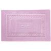 SpazioTessile Tappeto Bagno Scendi Doccia Spugna cm 45x60-60x90-60x120-60x180 Cotone Greca Made in Italy (Rosa, 60x120)