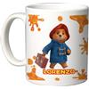 irpot Tazza colazione bianca in ceramica con stampa personaggio a scelta possibilità di personalizzazione Idea regalo festa a tema compleanno battesimo natale bomboniera (Paddington)