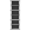 Terry - Rolling Space Cab 3, Armadio a 3 Vani con Due Antine Scorrevoli, 3 Ripiani Interni Modulabili, da Interno e Esterno, in Plastica, 59x36x170 cm