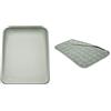 Leanderdesign Leander Matty - Cuscino avvolgente + topper, colore verde sage