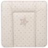 Ceba Baby® Fasciatoio Materassino - Fasciatoio neonato morbido - Cuscino Fasciatoio Lavabile per bambine e bambini - certificato Öko-Tex - impermeabile - Beige - 70x75 cm