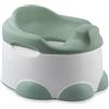 Bumbo BMB508, Vasino 3 In 1 Multifunzione: Vasino, Riduttore Wc E Pedana, Verde Salvia - 1500 g