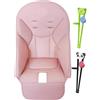 Generico High Chair Covers for Baby, PU Leather High Chair Covers, Non Slip Easy to Install Replacement Cushion High Chair Covers for Toddler Kid, Children
