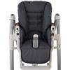 ninna-nanna by Bambiniwelt Coprisedile di ricambio per seggiolone, compatibile con Peg Perego Prima Pappa DINER (grigio scuro)
