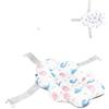 Kikka Boo Kikkaboo Cuscino da bagno per bambini Nubo Aiuto per il bagno in plastica Clips, colorazione:multicolore