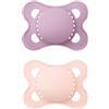 MAM Original Dummy in Set of 2 Rubber with Dummy Case 2-6 Months