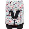 JYOKO KIDS Rivestimento per seggiolino auto in cotone compatibile con Hauck Varioguard (Dino Party)