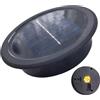 Keqaoe Pezzi di ricambio per , a LED rotondi, 11 cm, impermeabile, per lampade , da giardino e fai da te