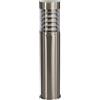 Lindby Lampada da esterni dimmerabile (Moderno) colore Grigio, in Acciaio Inox lampioncino paletto luminoso lampada viale lampione