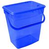 Plast Team Contenitore per detersivo in polvere con coperchio, 10 l, colore: blu