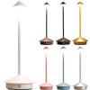 ZTMHRG Moderna Lampada da Tavolo Senza Fili in Alluminio, lampade da scrivania a LED Ricaricabili USB sfioramento Luce Notturna Portatile per la Camera da Letto casa e Patio(White)