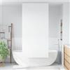 vidaXL Tenda a Rullo Doccia 110x240 cm Larghezza Tessuto 106 cm, Tenda da Doccia, Tenda da Doccia a Rullo, Tenda da Doccia da Bagno