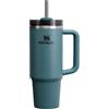 Stanley Quencher H2.0 FlowState 10-11825-048 - Bicchiere termico sottovuoto in acciaio inox con coperchio e cannuccia, per acqua, tè freddo o caffè, frullati e altro ancora, abete blu, 850,5 g,