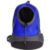 NHSUNRAY Pet Carrier Zaino Per Piccolo Cane Gatto Puppy(8kgs Max) On-the-Go Viaggio Pet Anteriore Posteriore Borsa Soft Traspirante Mesh Pup Pack 42 * 38 * 20cm (Blu)