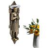 Generico Lampada da parete a LED del cavaliere - Sconce decorativa in resina da 20 cm, luce notturna a parete del cavaliere medievale, lampada con statua | Decorazioni per la casa uniche per camera ďa l