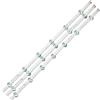 DKTR 1/2/5/10 Set Striscia di retroilluminazione a LED compatibile for LG TIRA DE TV LED 32 32LN540B Uot Pola2.0 32ln54 Agf78399401 32LN5707 HC320DXN-VHFPA-21XX (Color : 1 set)