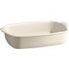 Emile Henry Eh029650 - Piccola pirofila Rettangolare da Forno in Ceramica, Colore: Beige Argilla (RIF. Eh029650)
