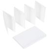 PH PandaHall 2pz Album da Disegno Ad Acquerello Concertina Bianco Journal Libro Ad Acquerello con Copertina per Viaggi e Attività All'Aperto, 19x13.2cm(Esteso)