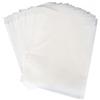 Logbuch-Verlag Buste carta pergamena bianche grandi con chiusura, 25 pezzi: sacchetti alimentari e confezioni regalo, sacchettini trasparenti per biglietti, dolci, biscotti e souvenir, 18,5 x 23 cm