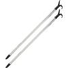 FERROELETTRA Asta Appendiabiti per Armadio Telescopica Cromata, Made in Italy, Bastone Estensibile fino a 150cm, 2 Pezzi (2)