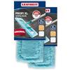 Leifheit Ricambio Profi XL static plus set da 2 pezzi per tutti i tipi di pavimento, attira polvere e capelli come una calamita, ricambio lavapavimenti per pavimenti lisci, mop per la polvere