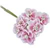 Generico 36 Fiori fiorellini da bomboniera Artificiali con punto luce 4 cm | VARI COLORI IN OFFERTA | CREAZIONE BOMBONIERE FAI DA TE fiore per bomboniere (Rosa Antico)