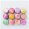 FineInno 12PCS Mini Barattolo di Latta con Coperchio Diffusore di Aromi Piccolo Scatola in Latta Barattolo Candele Metallo Scatole di Latta Contenitori Barattoli di Latta (Macaron)