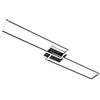 Briloner - Plafoniera LED, Lampada da Soffitto Dimmerabile, Include telecomando, Include Controllo Temperatura Colore, Include funzione Luce Notturna e Timer, 40 W, Nero, 1100 x 248 x 80 mm (LxWxH)