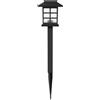 Frilla Luci Solari per Sentieri - Set da 6, Luce Bianco Caldo, Impermeabili IP44, Accensione Automatica, Altezza 38 cm, Ideali per Giardino, Vialetti e Aiuole | LUMITRAD