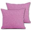 Cieffepi Home Collections Federa Copricuscino MULTICOLOR (Set 2 Federe 60x60 cm, Fuxia)