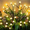 Frilla Lampade solari a LED Luci Solari Esterno LED Luci da Giardino Esterno, IP65 Impermeabili, Luce Esterno per la Decorazione del Percorso del Cortile (6 lampadine) | SOMPEX
